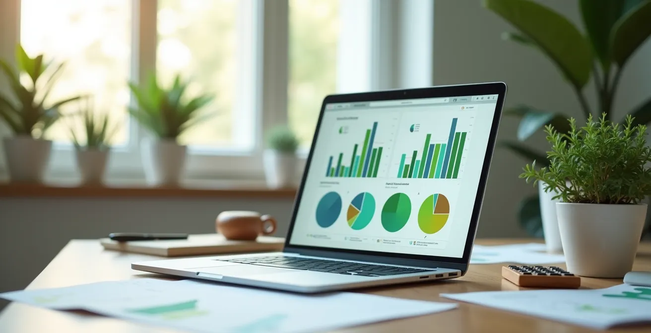 Dashboard Excel per il monitoraggio delle emissioni aziendali