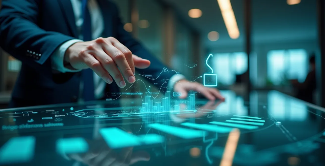 Dashboard digitale moderno per la gestione degli incassi con grafici e metriche visive