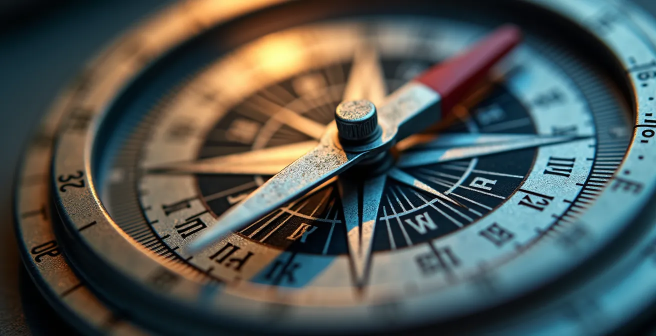 Rappresentazione minimalista del focus su metriche essenziali nel management aziendale