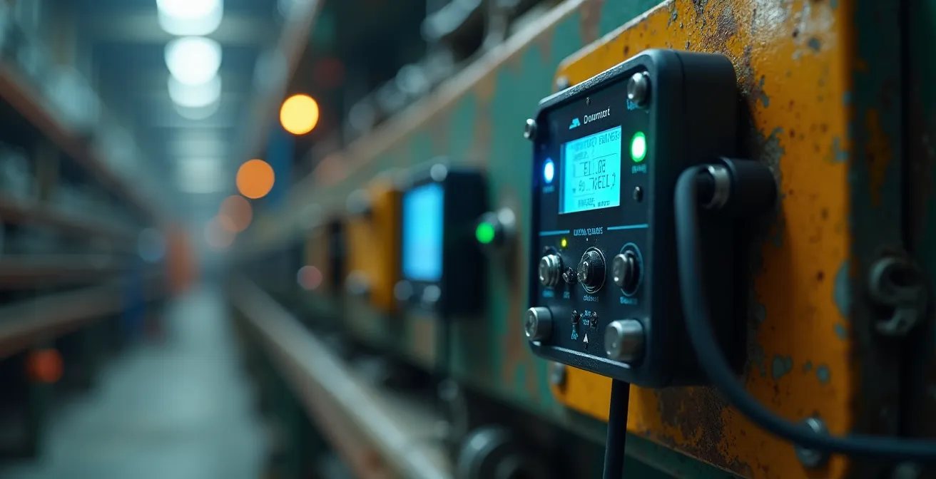 Sistema di monitoraggio energetico con sensori IoT in ambiente industriale